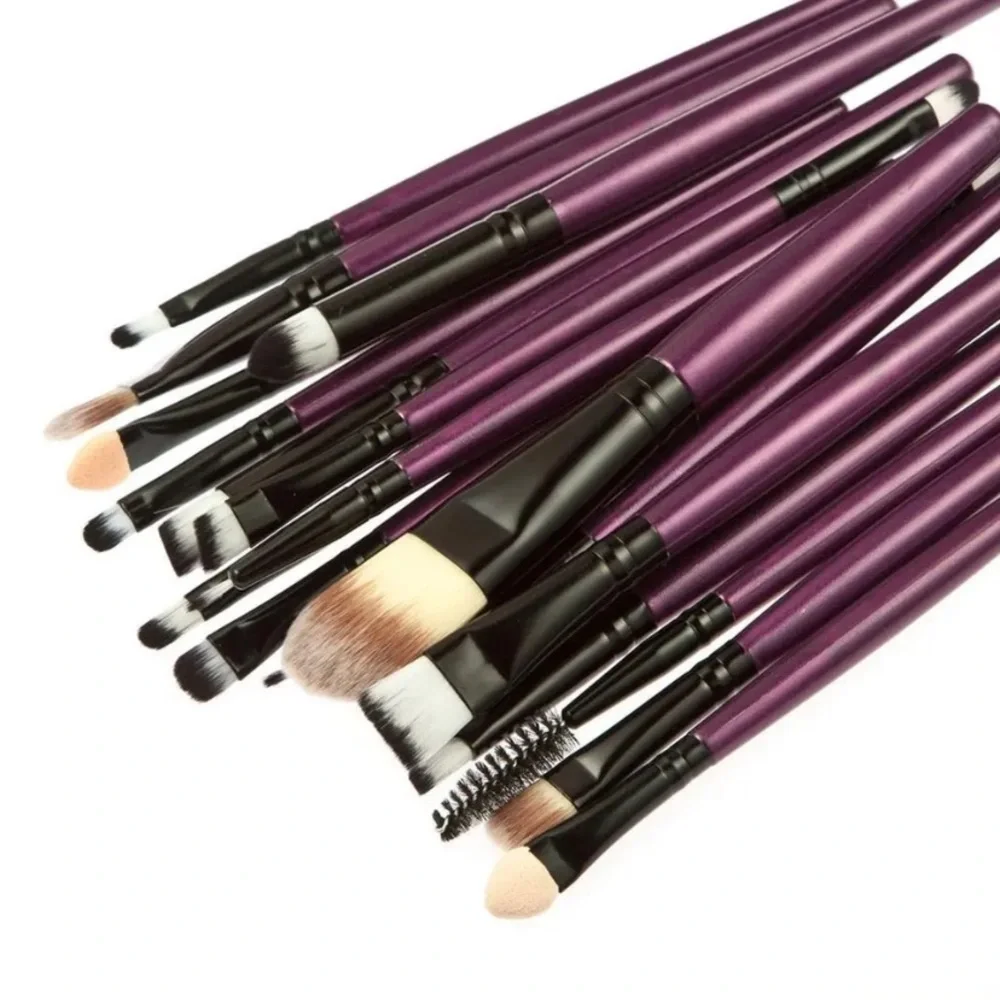 2 sets of Eye Makeup Brushes Tool Set Eye Shadow Foundation eyeliner blush NEW